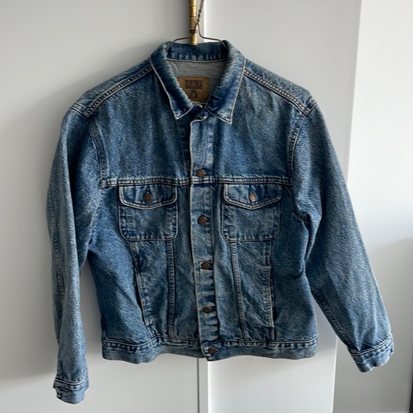 Vintage 1990s Yellow Label GAP Denim Jacket - Picture 3 of 9